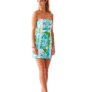 Lilly Pulitzer strapless tansy dress